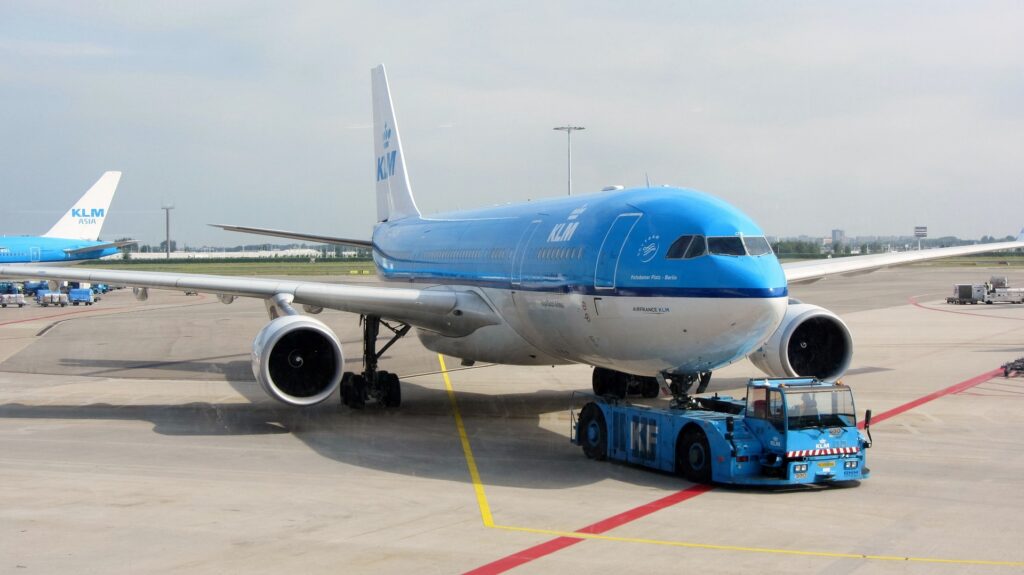 KLM toestel