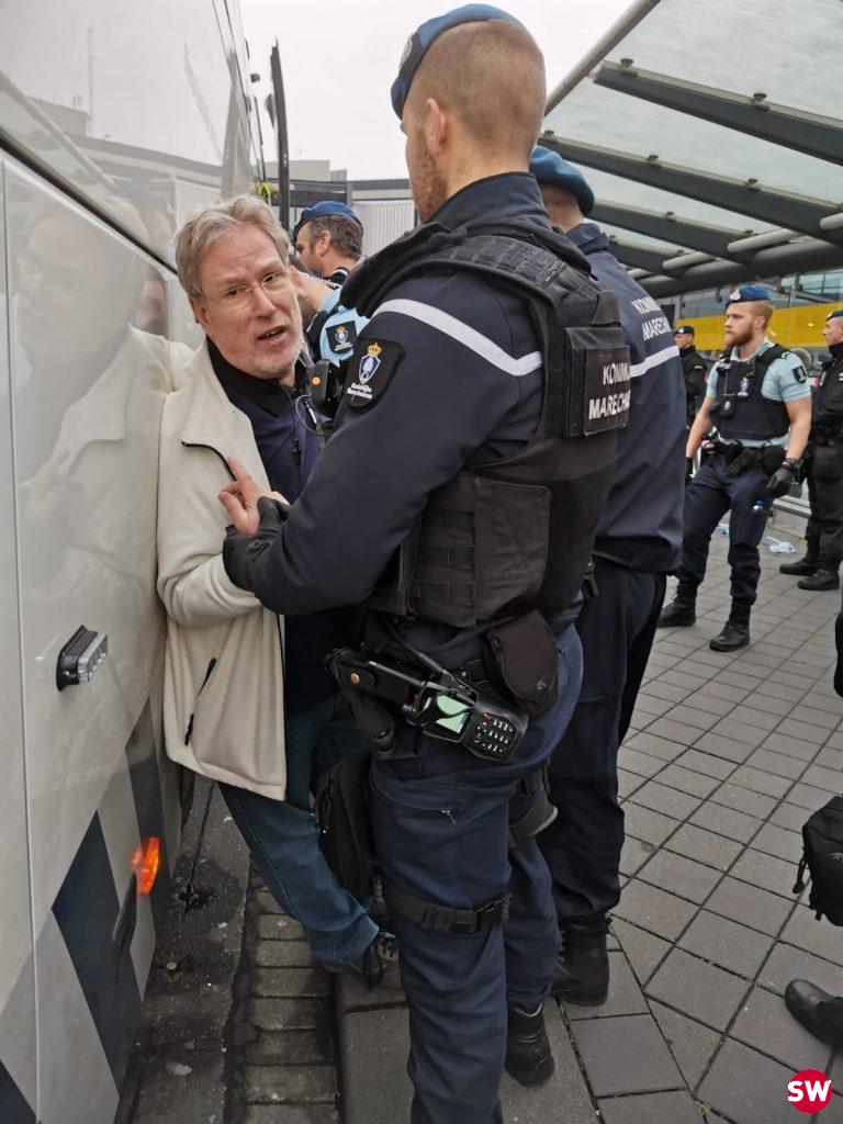 verslaggever gearresteerd