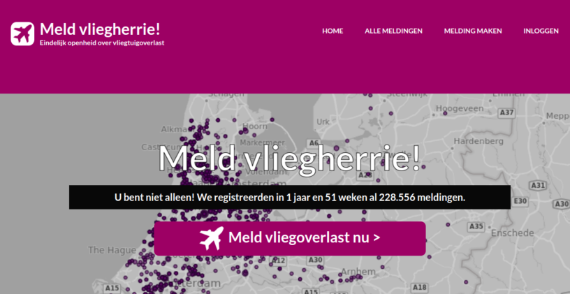 website vliegherrie.nl