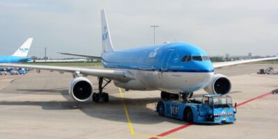KLM toestel