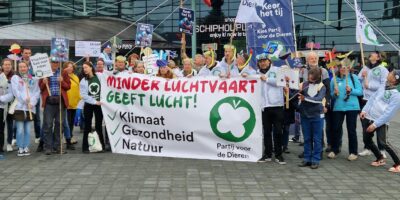 demonstratie Schiphol