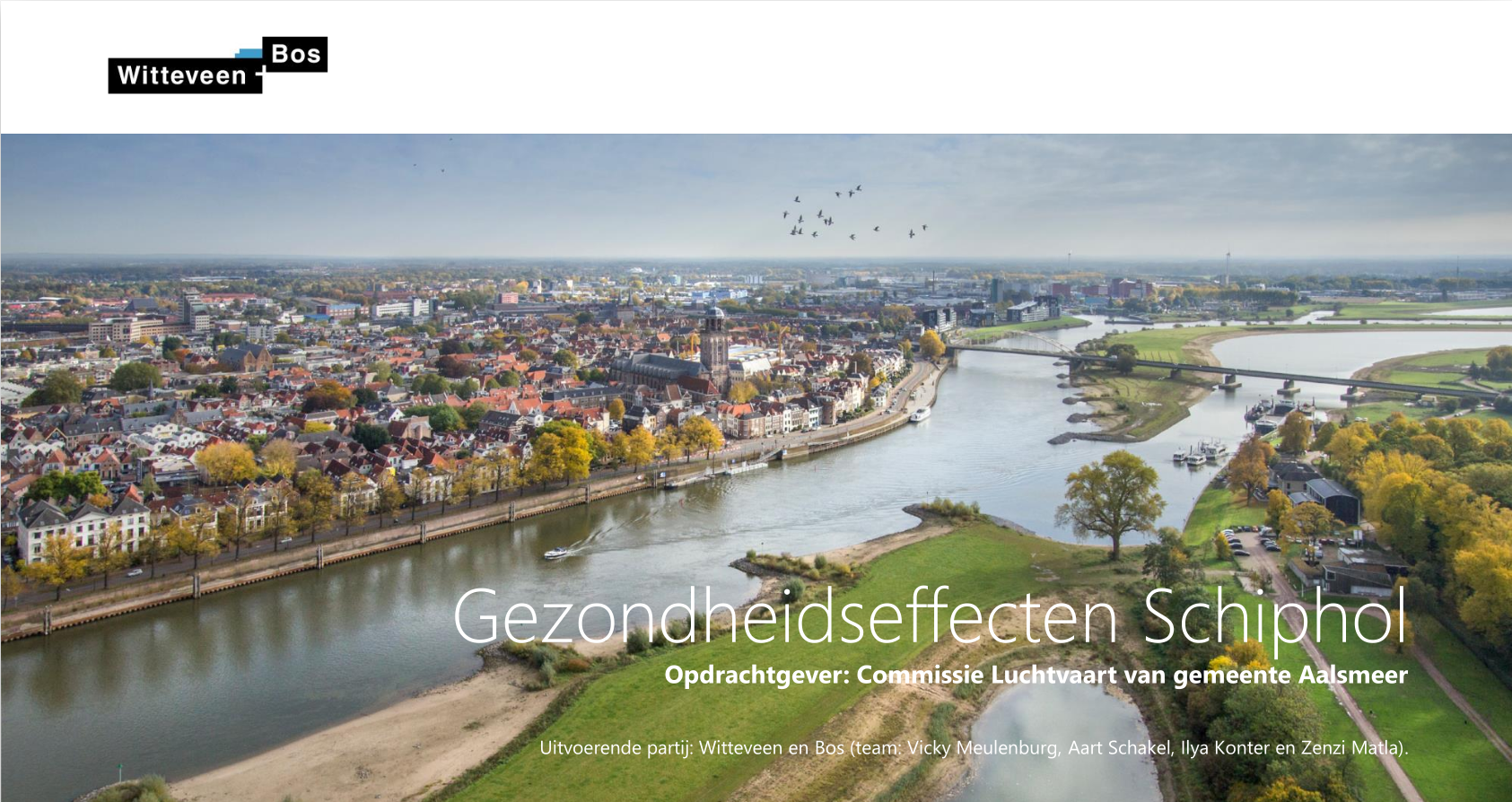 Onderzoek Aalsmeer schreeuwt juist om integraal rapport Gezondheidsraad