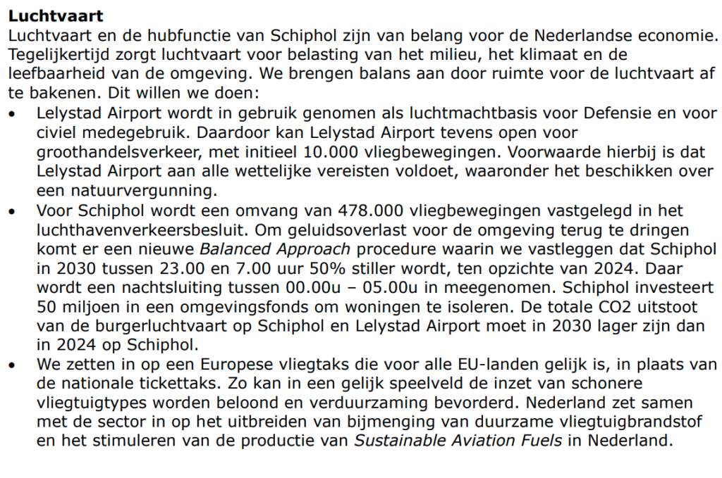 D66 en CDA laten omwonenden vallen — Schiphol krijgt opnieuw zijn zin