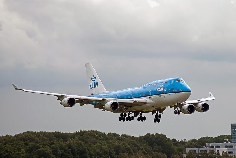 klm toestel