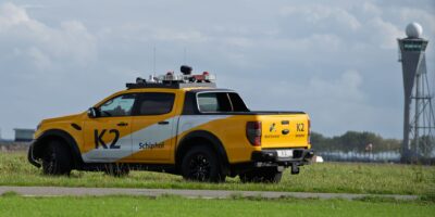 auto op schiphol